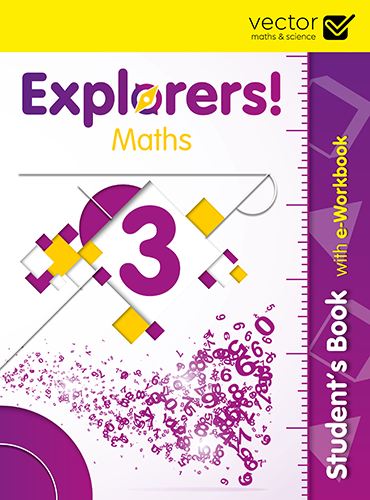 Explorers! Maths 3 book cover